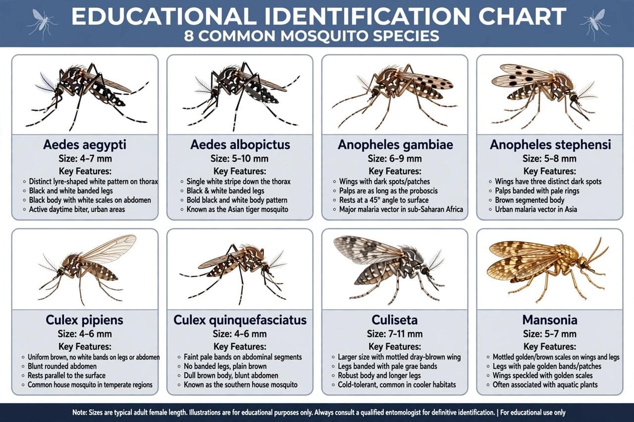 Adult mosquito, a target flying vector