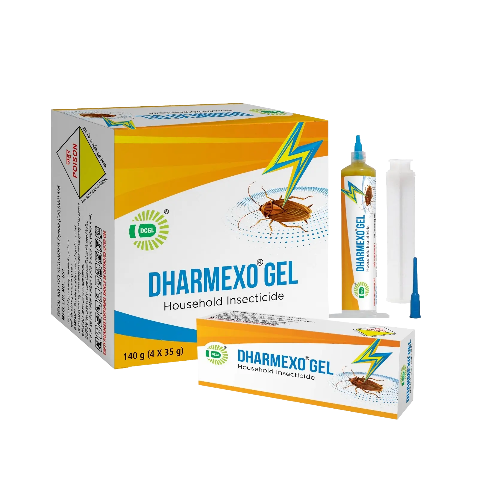 DHARMEXO GEL™ packaging